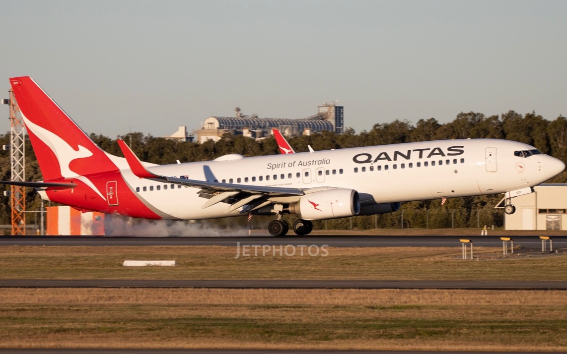 新城市:布里斯班,我来了:澳洲航空 波音737-800 winglets 经济舱极简