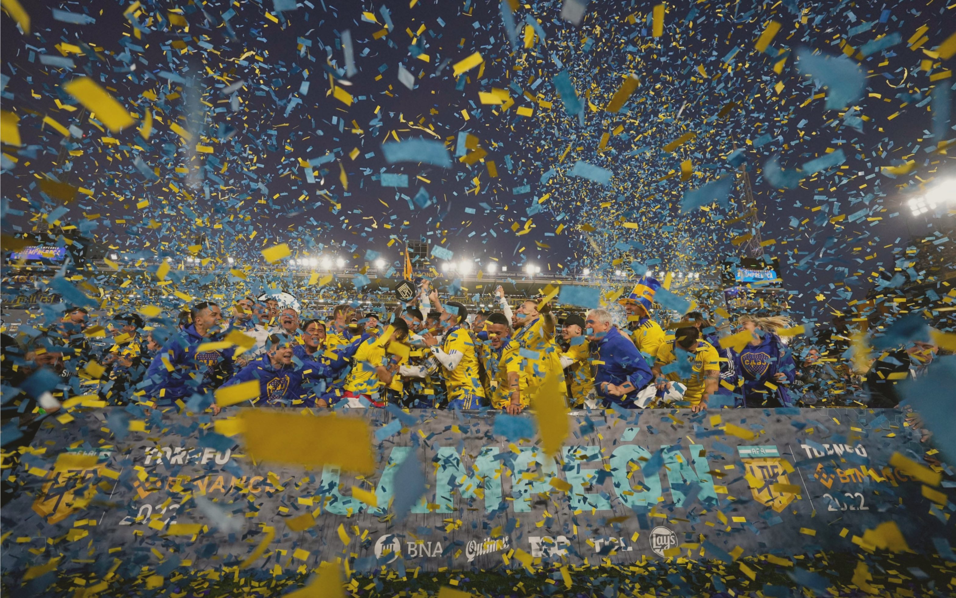 博卡青年官方发布视频,回顾在糖果盒球场庆祝联赛冠军的美妙时刻.