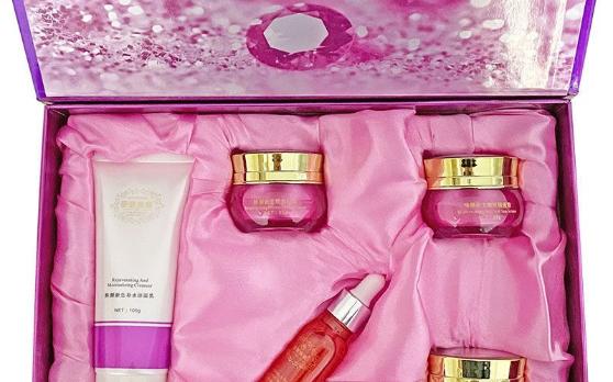 【包邮】春蜜莱雅焕颜新生净白五合一正品补水春密来雅五件套装化妆品