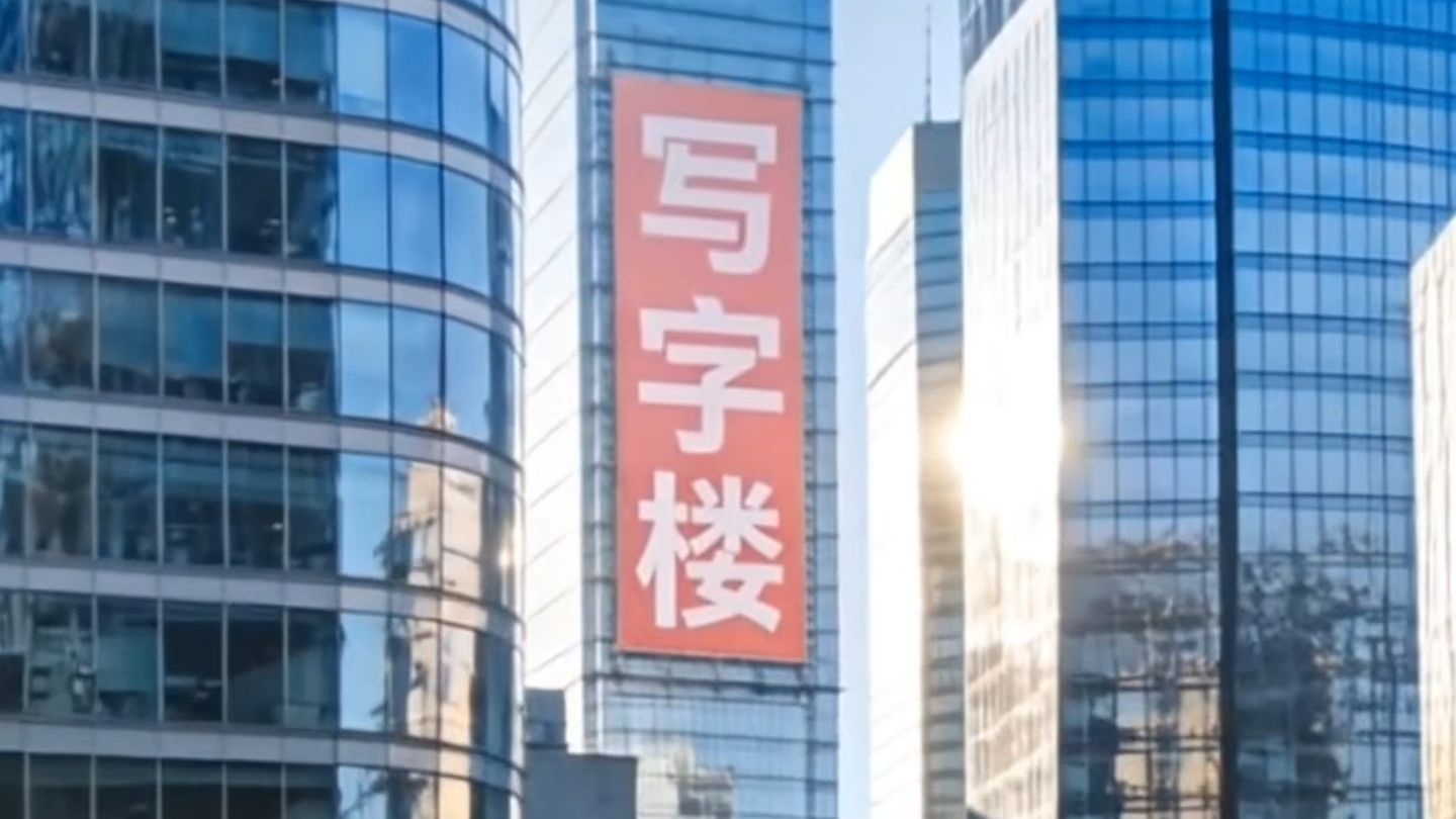 原来写字楼不写字