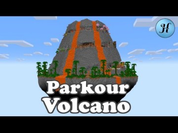 [免费下载]火山跑酷我的世界地图市场包免费下载Minecraft Marketplace Parkour Volcano单机游戏热门视频