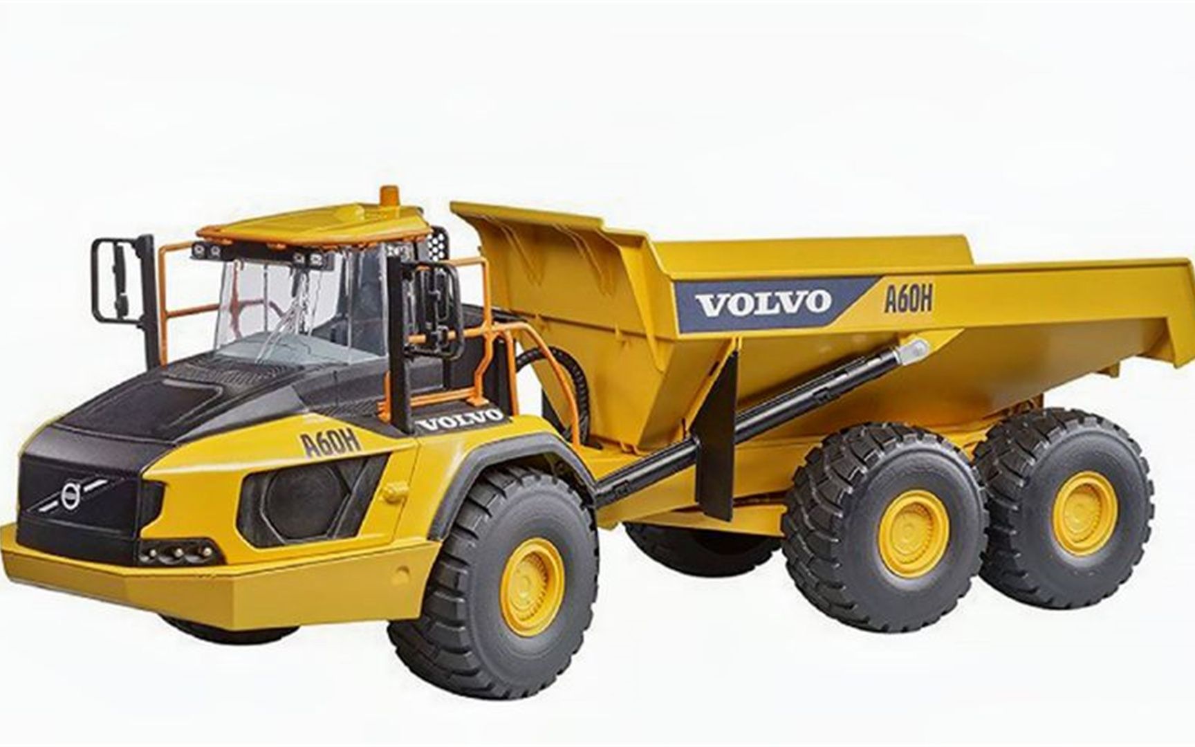 你见过沃尔沃a60h铰接式运输车吗?自重就高达43.4吨,664匹马力