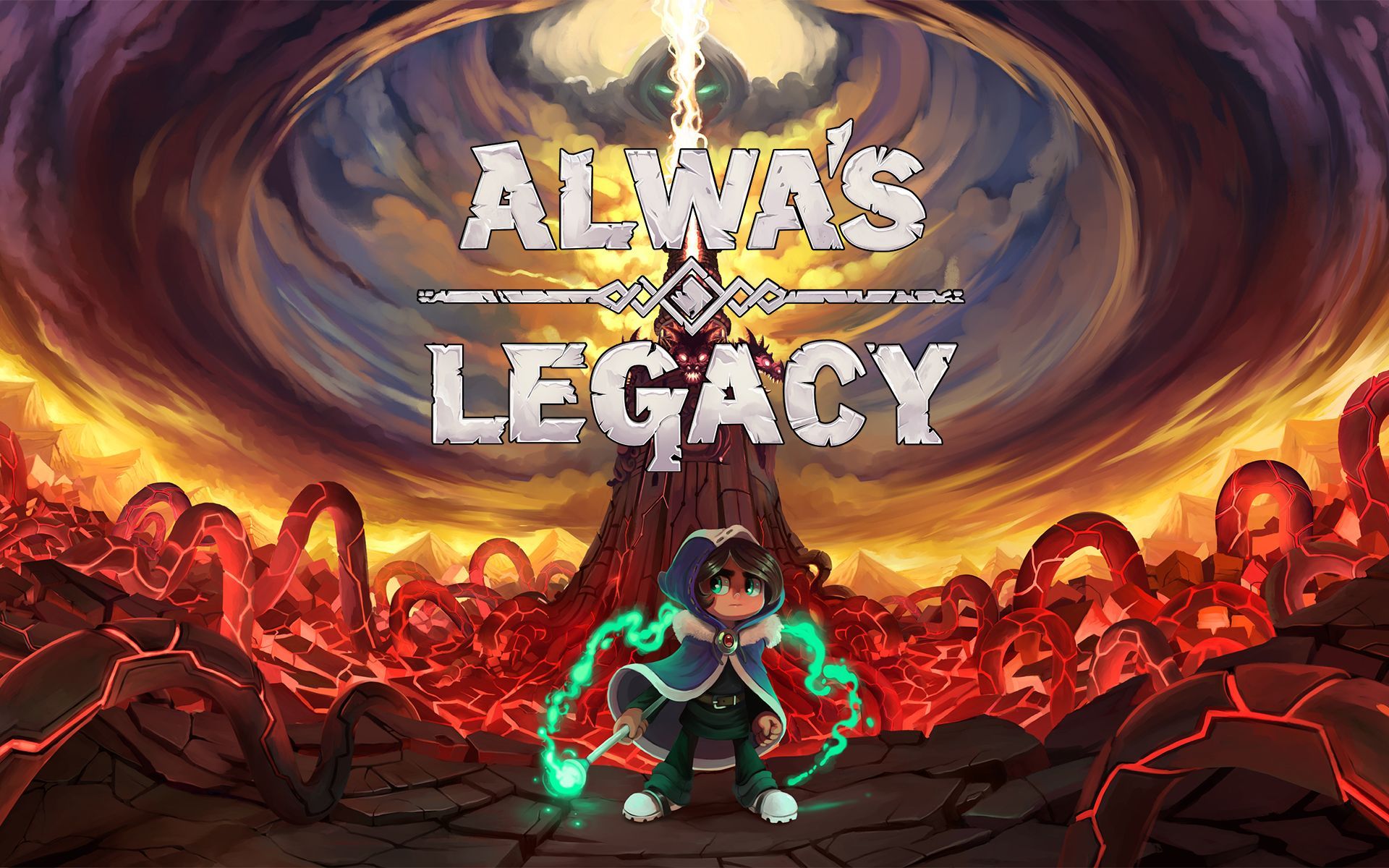 【Alwa's Legacy 阿尔瓦的遗产】PC/Steam【完美演绎】全剧情完整版【高清60帧】单机游戏热门视频