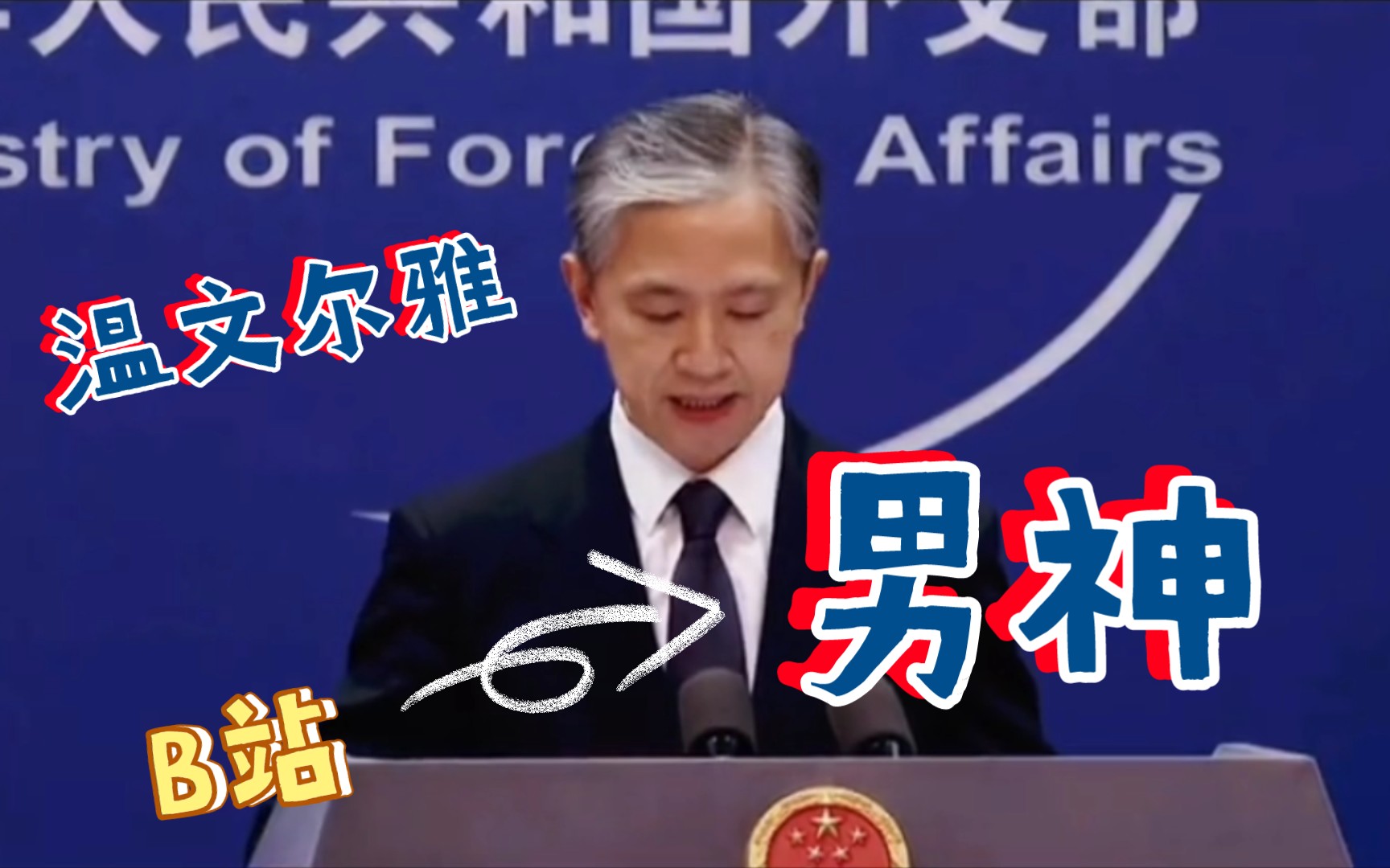 外交官温文儒雅的代表上线请查收中国外交官