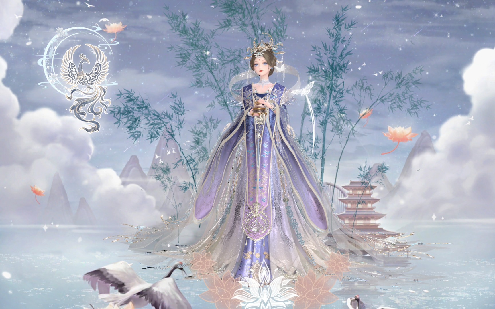 [闪耀暖暖]王母娘娘,大典就快开始了,各路仙家都等着您的栖凤仪式呢