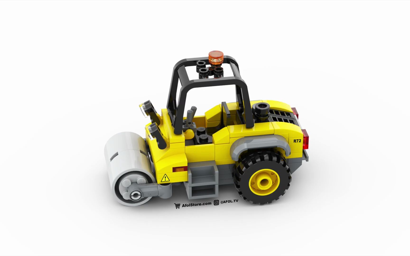 【转载】乐高压路机moc how to build an easy lego construction