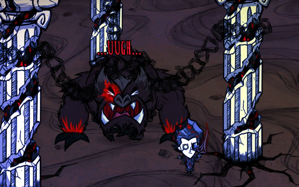 【饥荒联机】全boss打法——梦魇疯猪