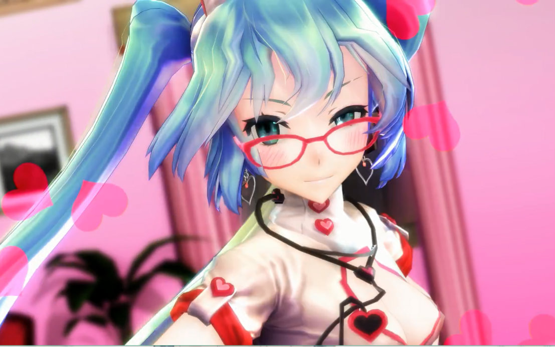 【MMD】粉色护士miku酱「恋色病栋」哔哩哔哩bilibili