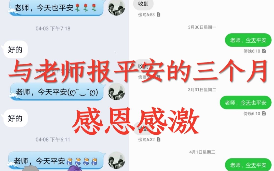 疫情期间我最感动的事,感谢那些关心我的人哔哩哔哩bilibili