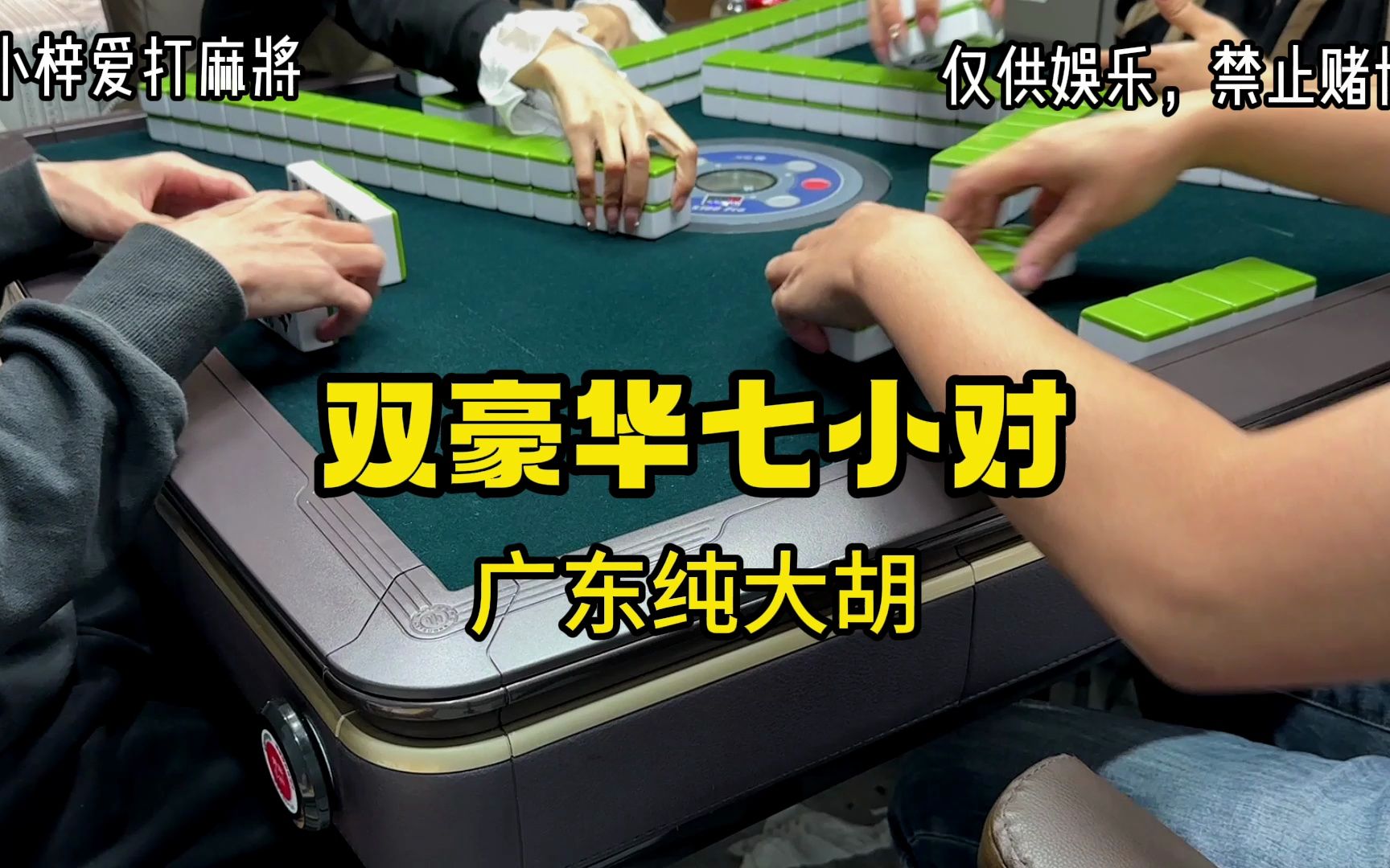 双豪华七小对自摸!