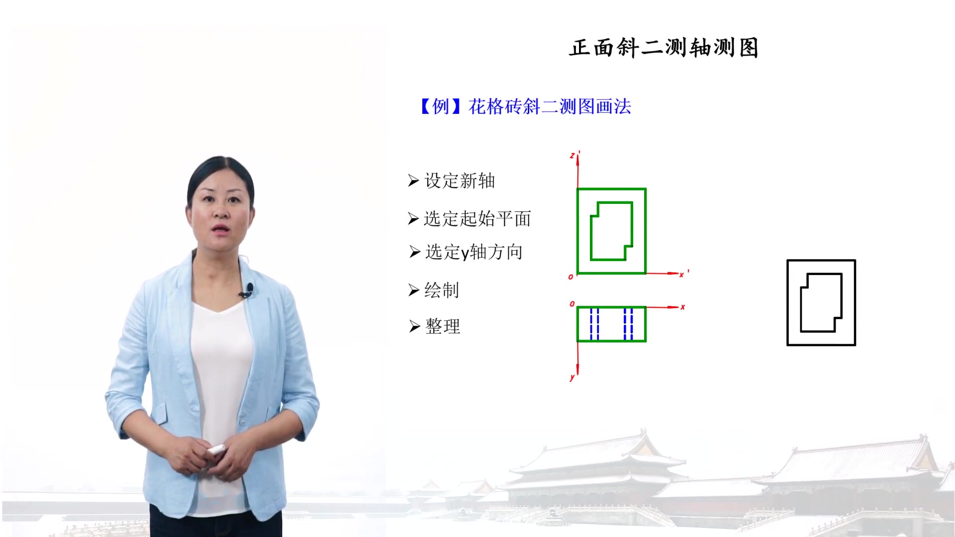 [图]画法几何与机械制图速成在最后+土木工程制图-哈尔滨工业大学