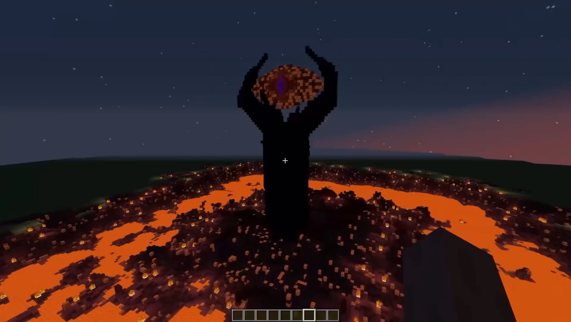 我的世界tnt实验超级tnt金字塔废墟之上的索伦之眼