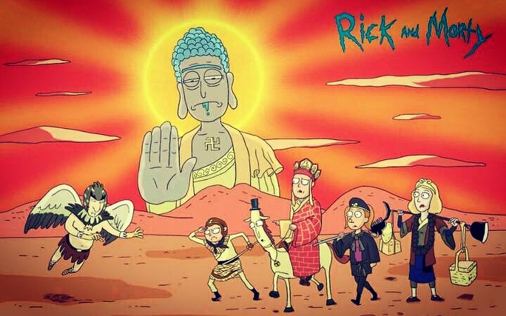 [图]【rick and morty 瑞克和莫蒂 * 九九八十一】中美合拍 S1-S3混剪 肥宅汉堡