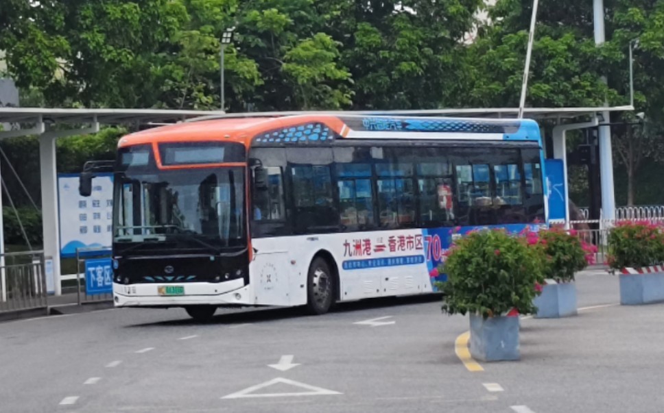 【目录君的公交迷】珠海公交k10路(吉大总站→长隆)原声原速 加速