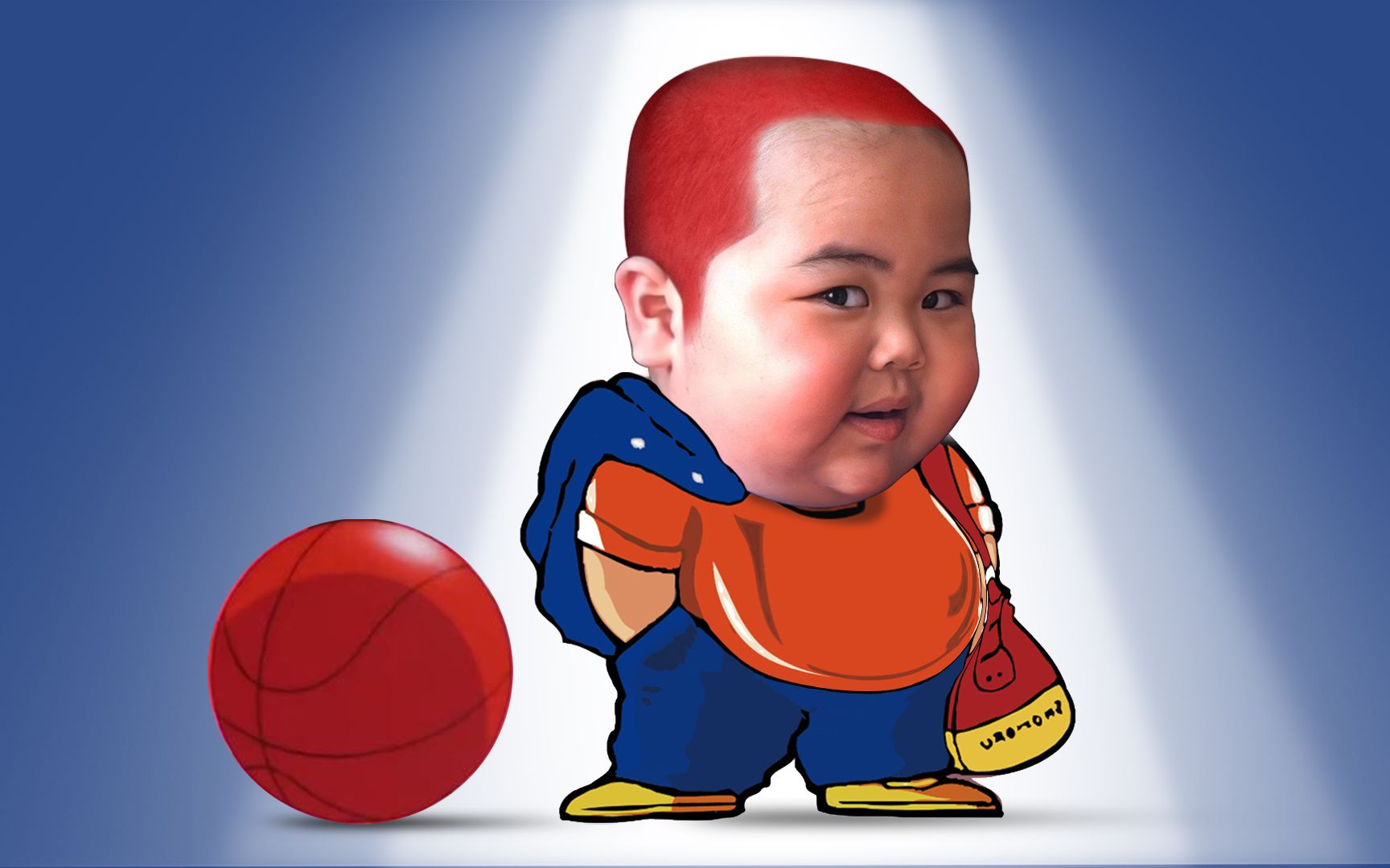 灌篮高手真人版之大饼脸樱木花道 tatan