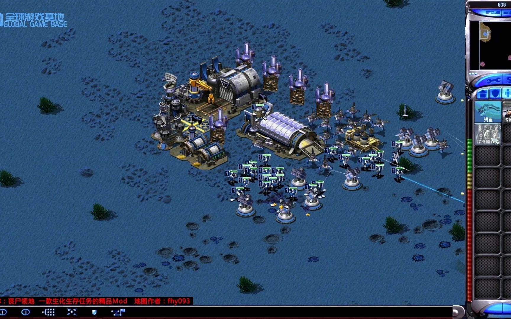 活动作品红警2丧尸领地25海底世界在北冰洋海底还隐藏着这么大的基地