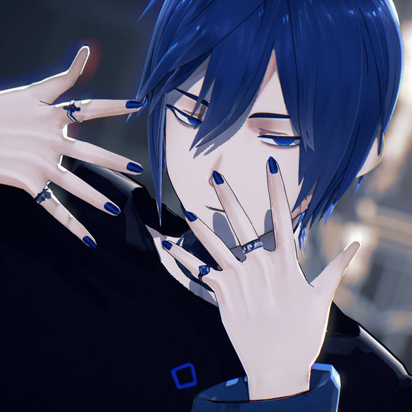 [模型配布]ザムザ/KAITO[MMD+cover]_哔哩哔哩_bilibili