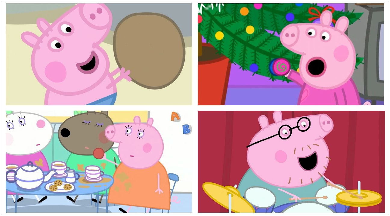 家有儿女george与peppa