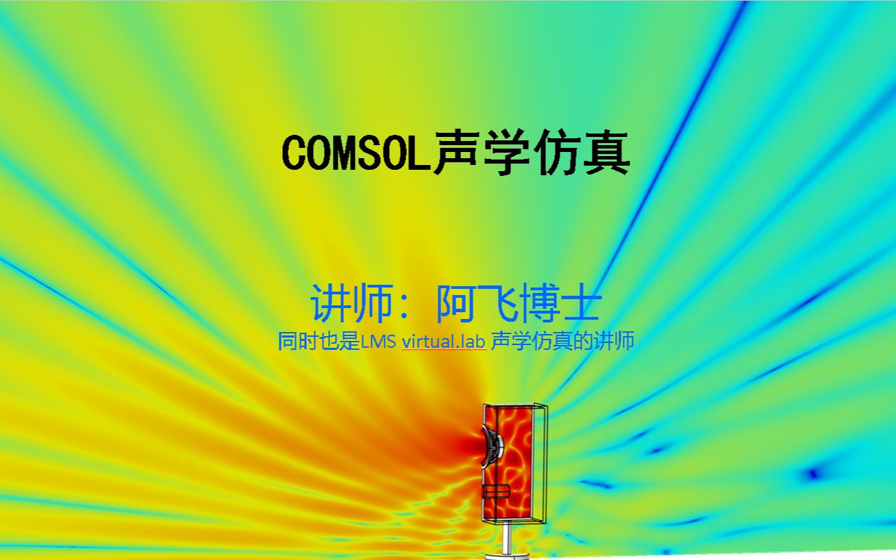 COMSOL声学 复合材料声震耦合仿真哔哩哔哩bilibili