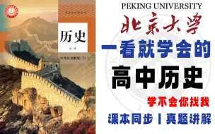 下载视频: 【高考历史重难点合集】北京大学大佬终于把高中历史做成视频了 高中历史一轮系统复习课 全网最全最详细的高中历史课程！！