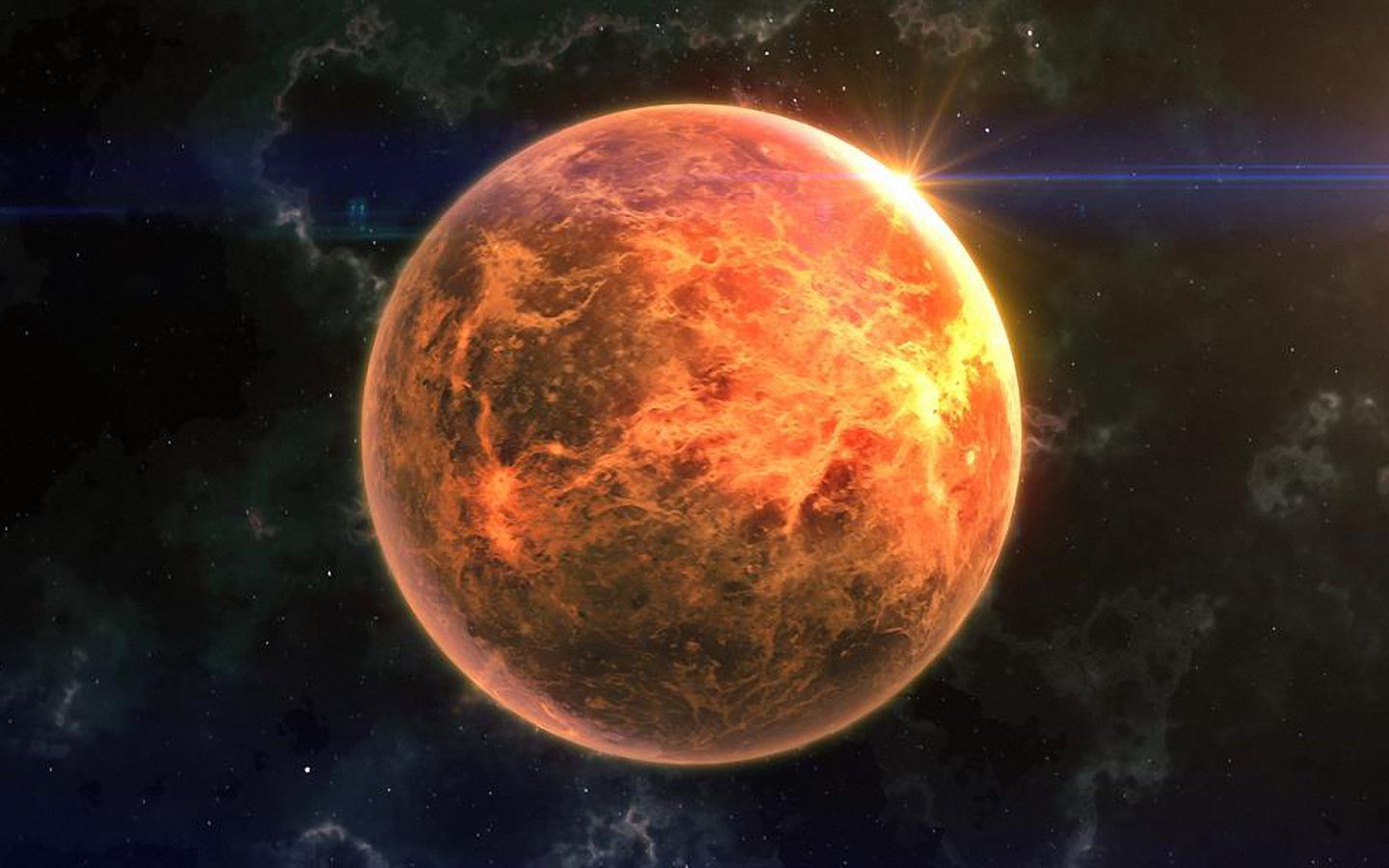 走进金星太阳系中最热的行星表面温度超过464摄氏度