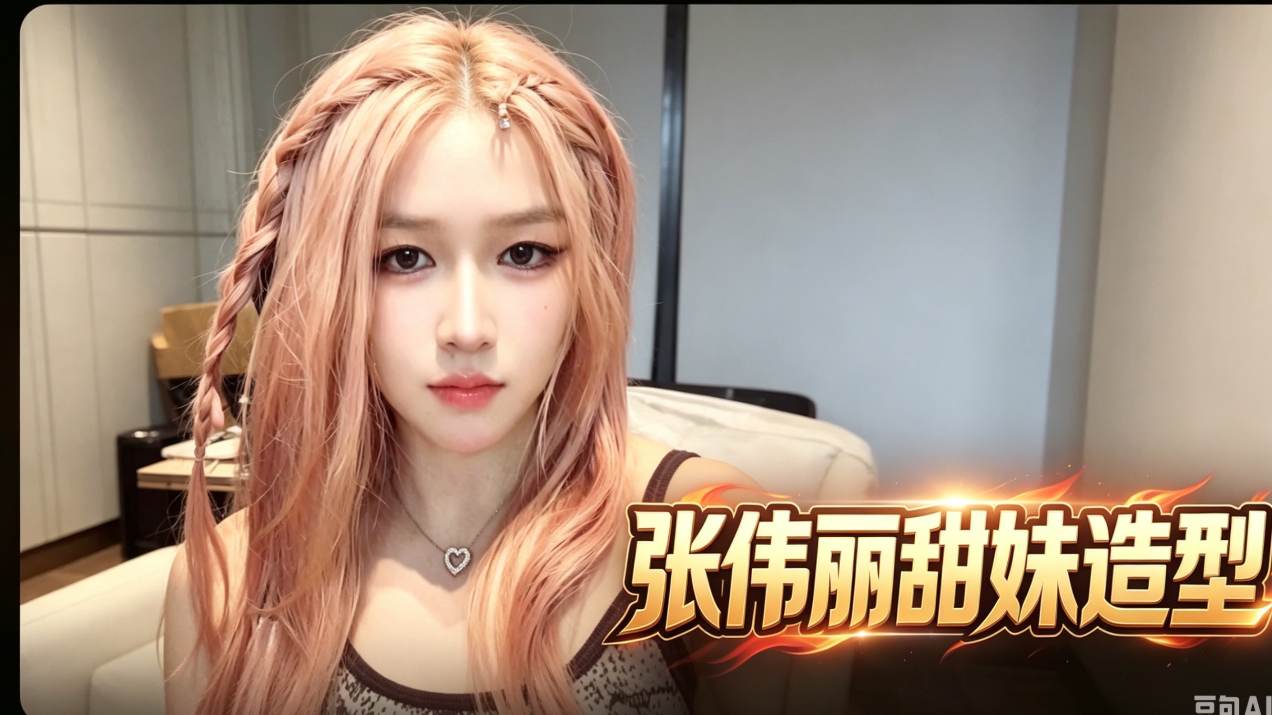 张伟丽最新甜妹造型