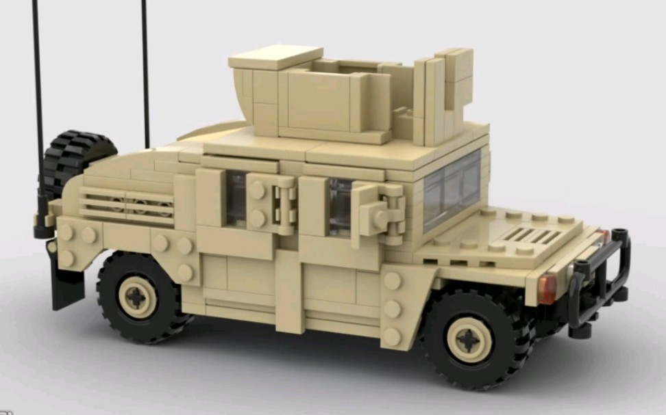 m1114 uah 悍马 乐高第三方moc搭建过程_哔哩哔哩 (゜-゜)つロ 干杯