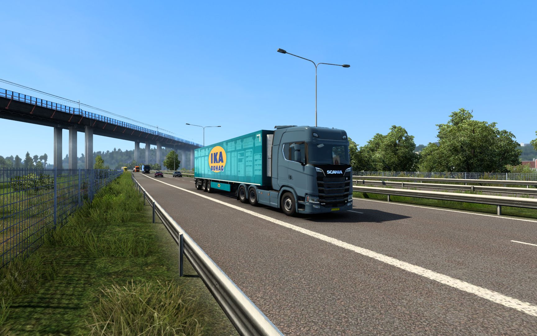 欧洲卡车模拟2 第7期:在瑞典顶限速跑还能被超车