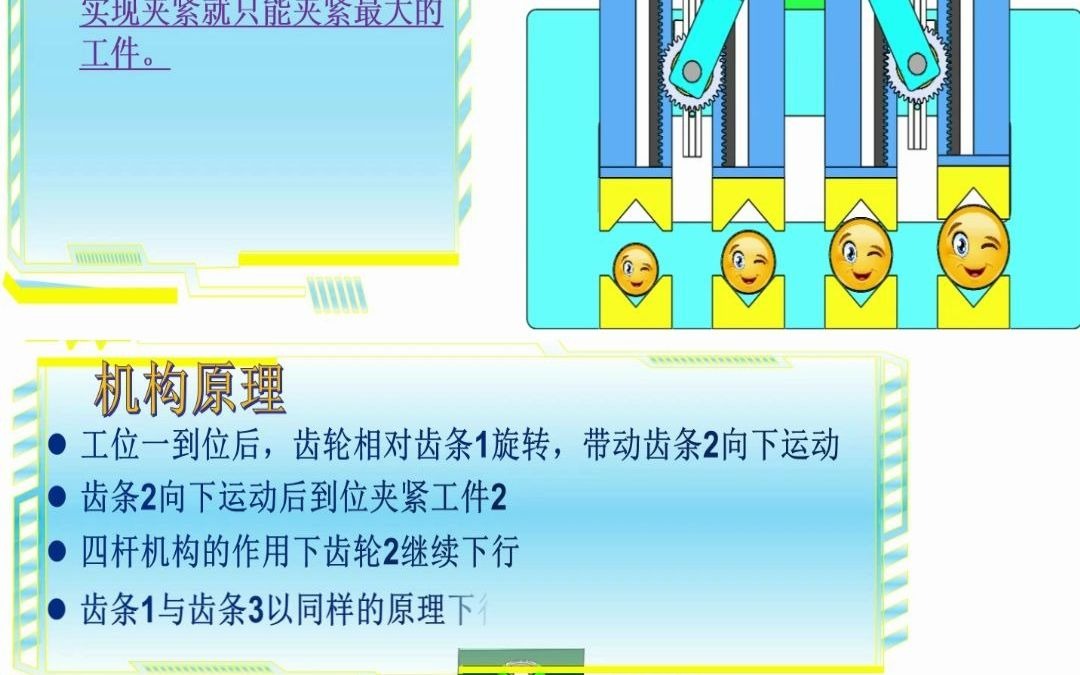 这是凡人想不出的机构——自动补差多工位夹具哔哩哔哩bilibili