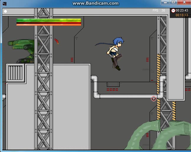 《cracklecradle》凉子1分22秒无伤过第一关_哔哩哔哩 (゜-゜)つロ