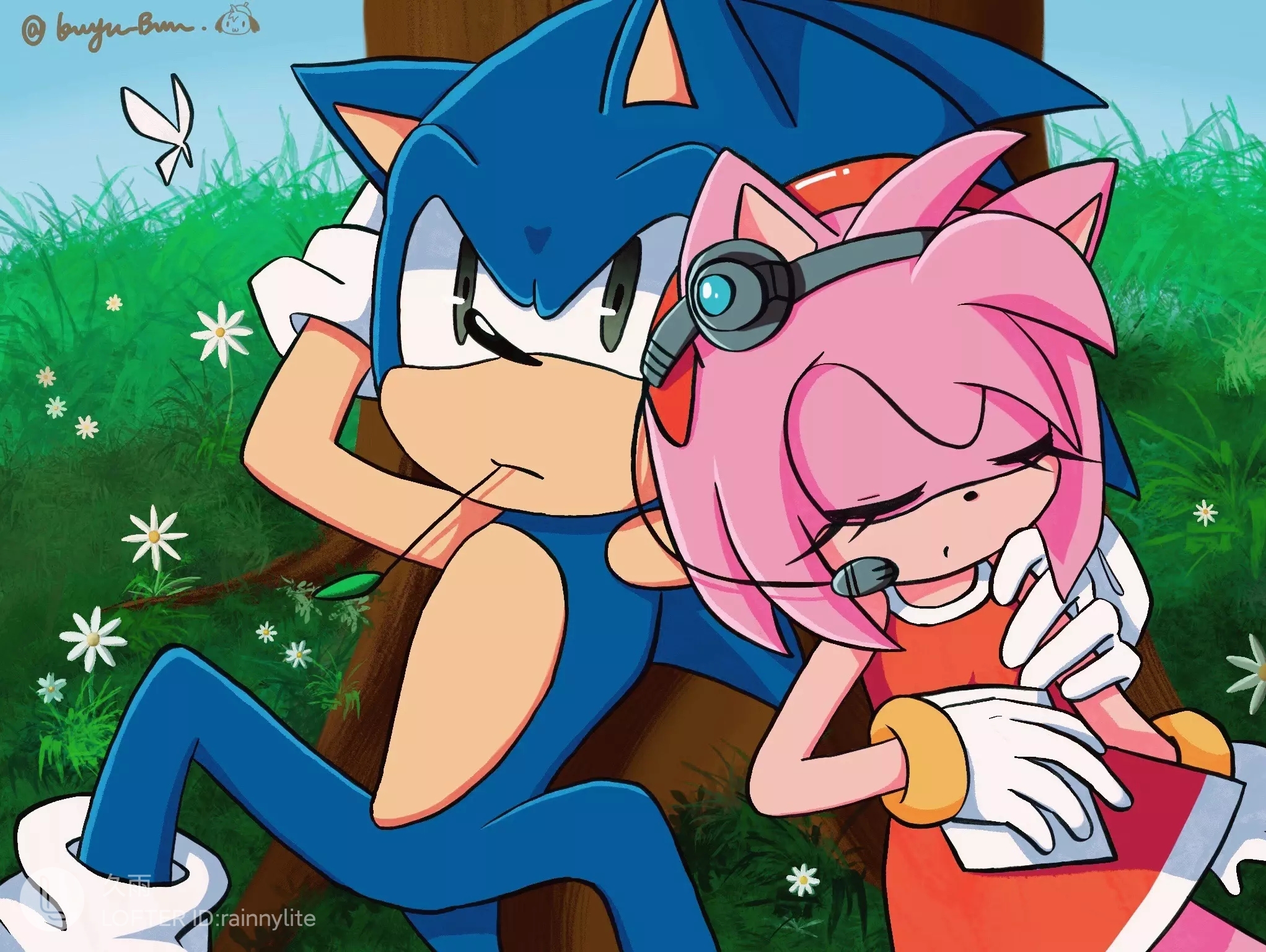 [青粉糖/sonamy]青粉磕的甜sonic x amy