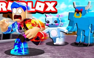 Скачать видео: Roblox怪兽之书：按按钮打败童话世界怪物！面面解说