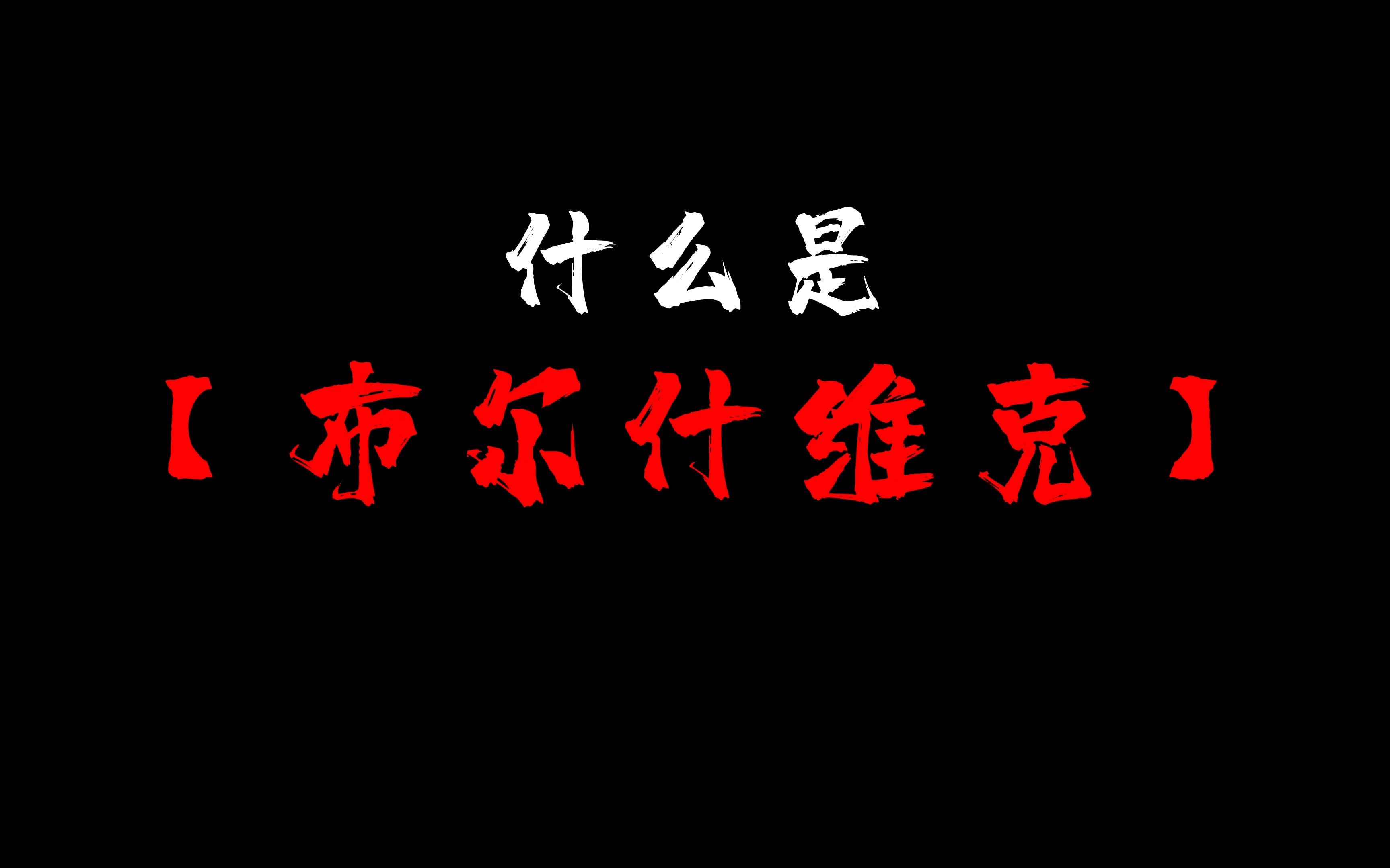 "什么是布尔什维克"
