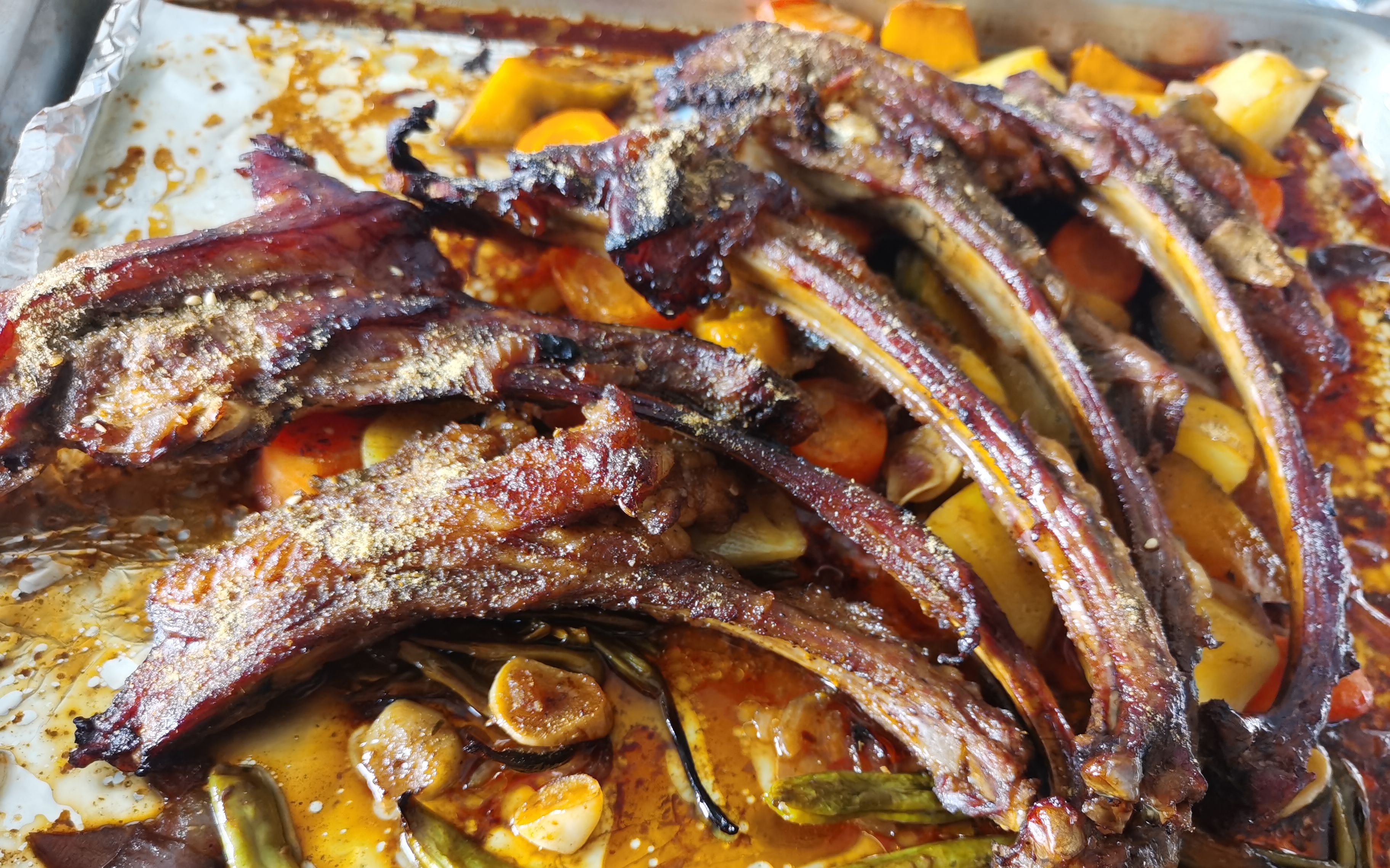 怎么用电烤箱制作烤羊排(家庭版)