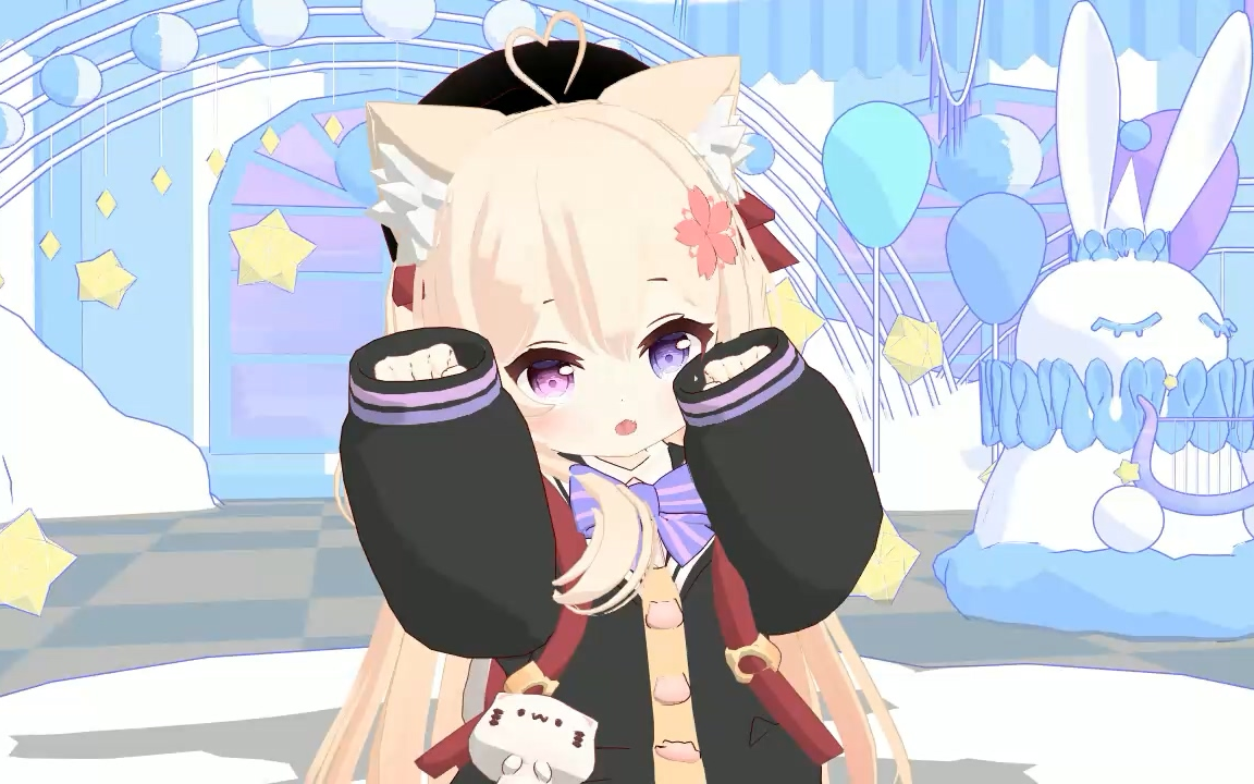 mmd猫耳开关喵田弥夜miya