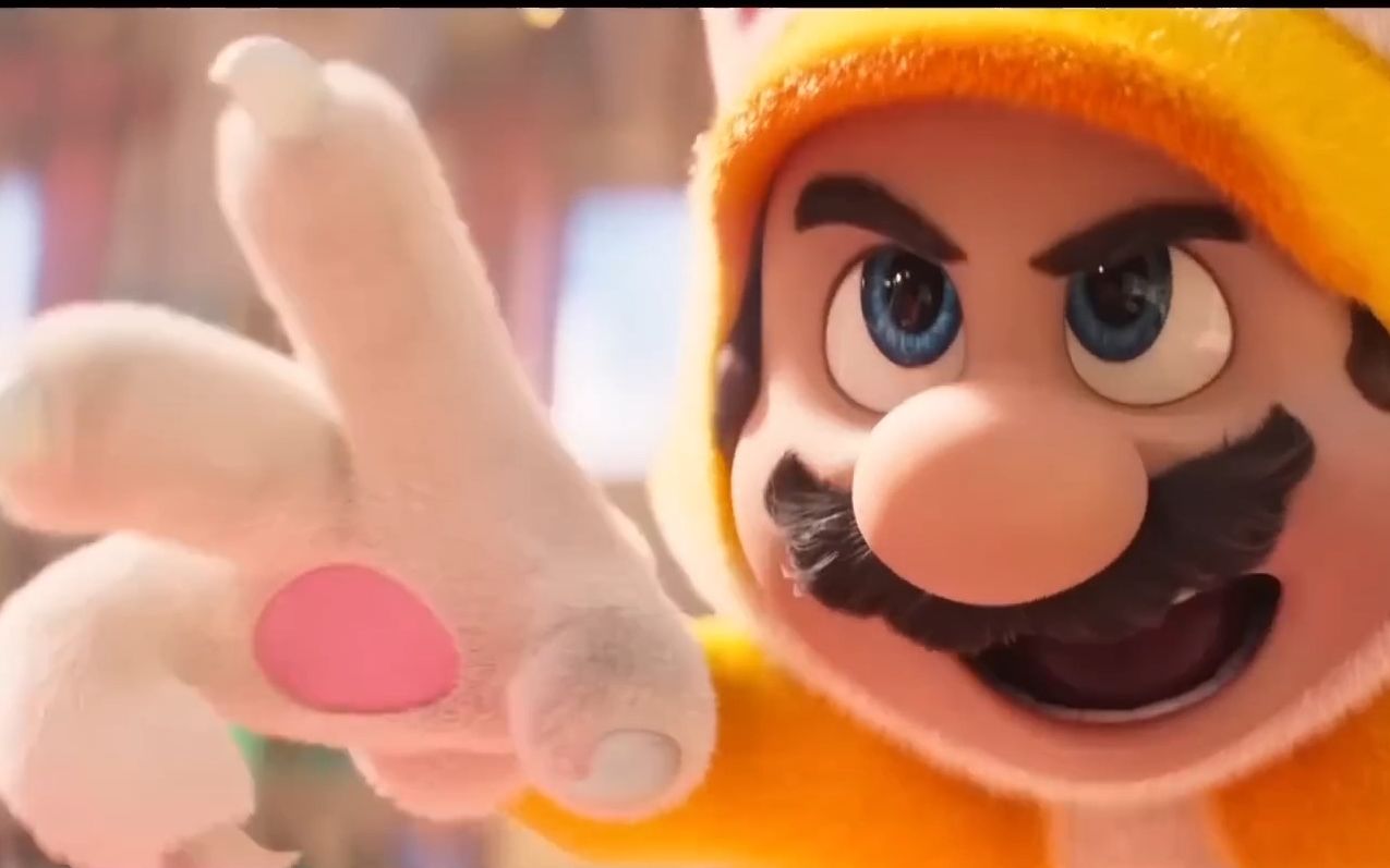 马力欧换上猫咪装!