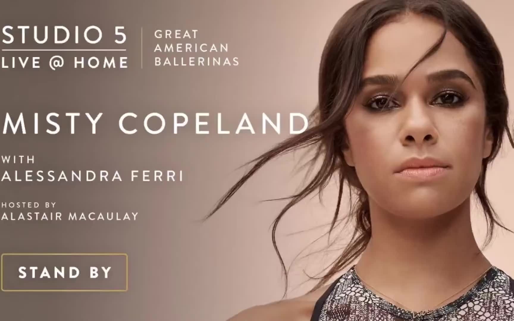 mistycopeland与alessandraferri线上排练罗密欧与朱丽叶