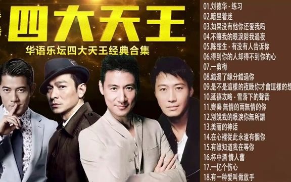 经典老歌-难忘经典老歌-港台歌星收藏曲目【张宇, 巫启贤, 邰正宵