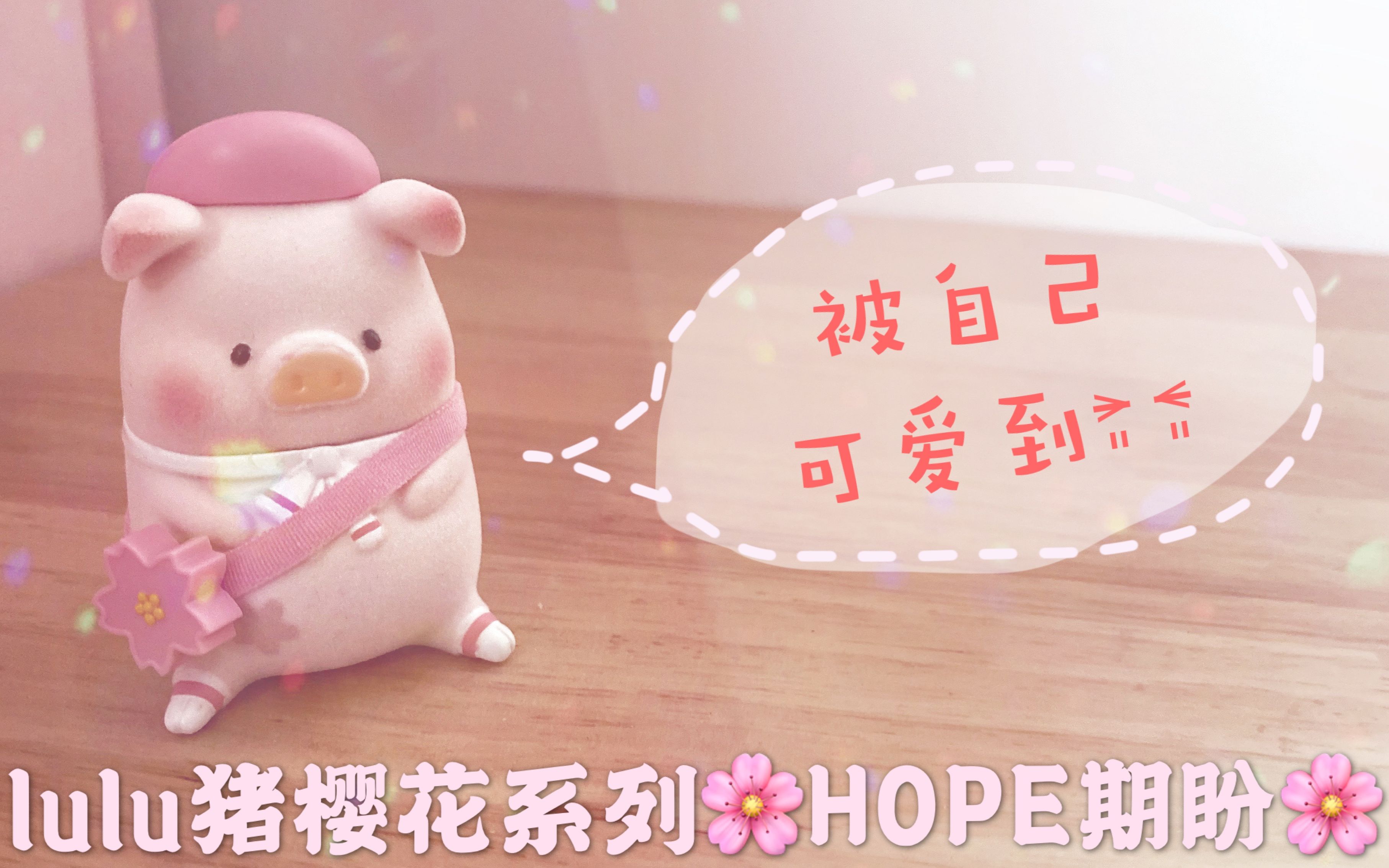 lulu猪樱花系列-期盼丨一个丑陋的分享