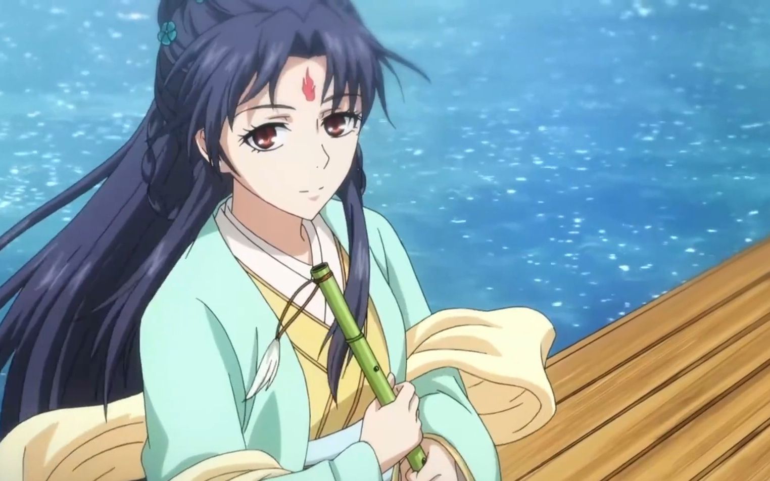 原来淮竹也是个颜控,不擅音律的她长笛不离身,只是因为好看