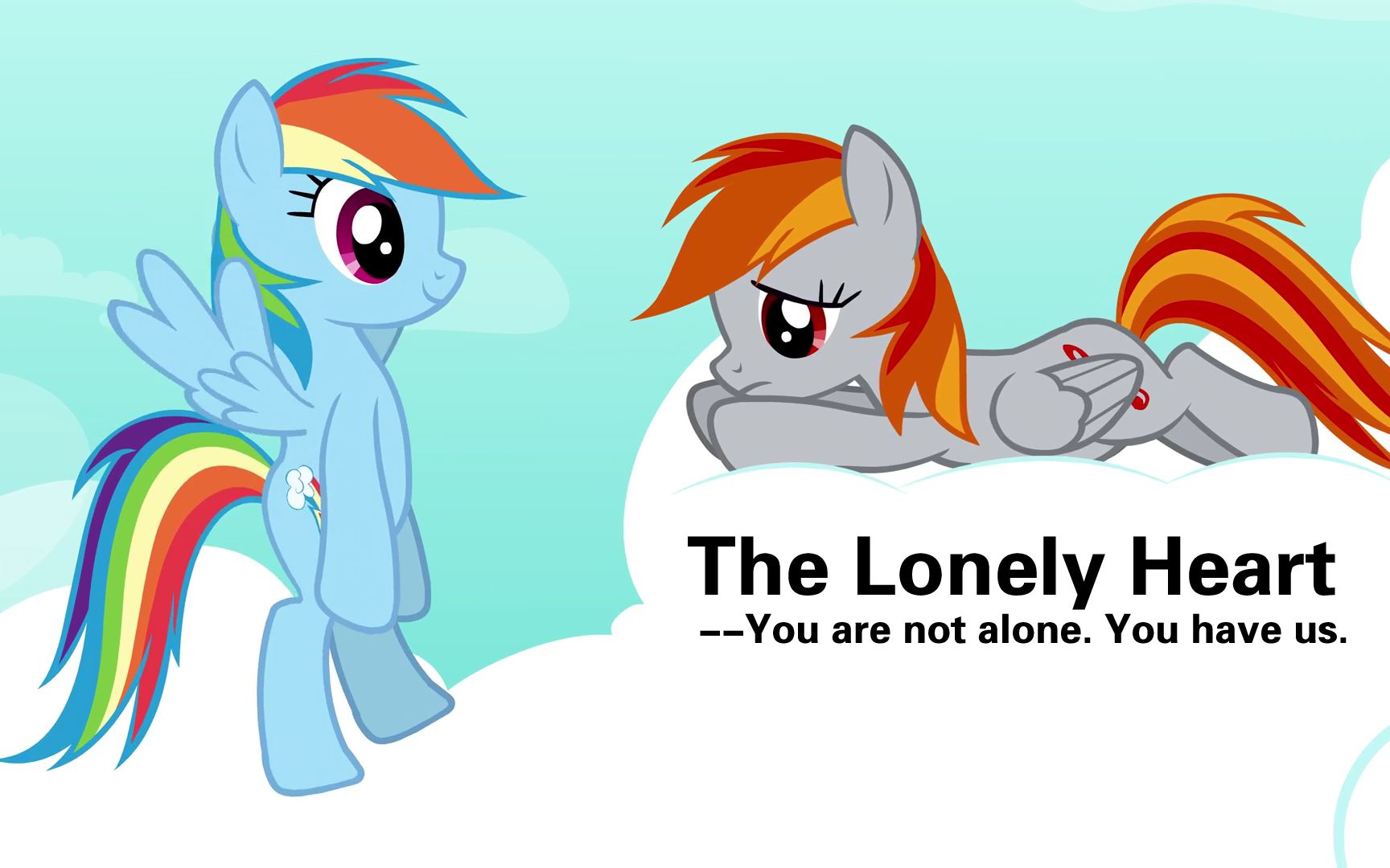 [图]【踹黛西】MLP同人动画《孤独的心》双语字幕－The Lonely Heart Animation