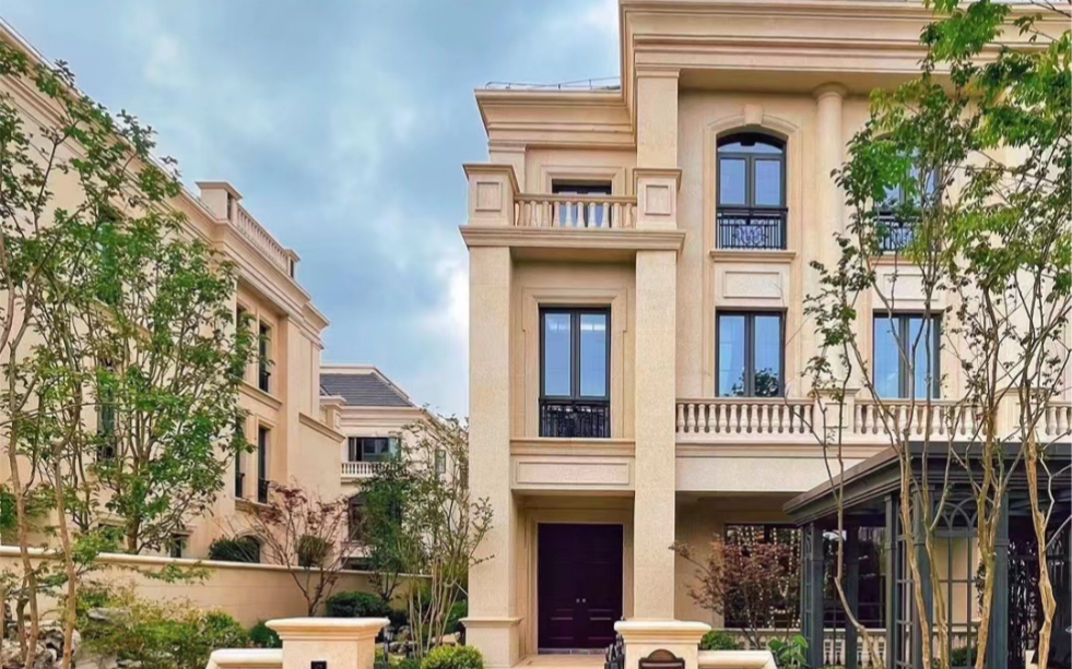 杭州别墅,主城区法式联排,绿城云溪里.