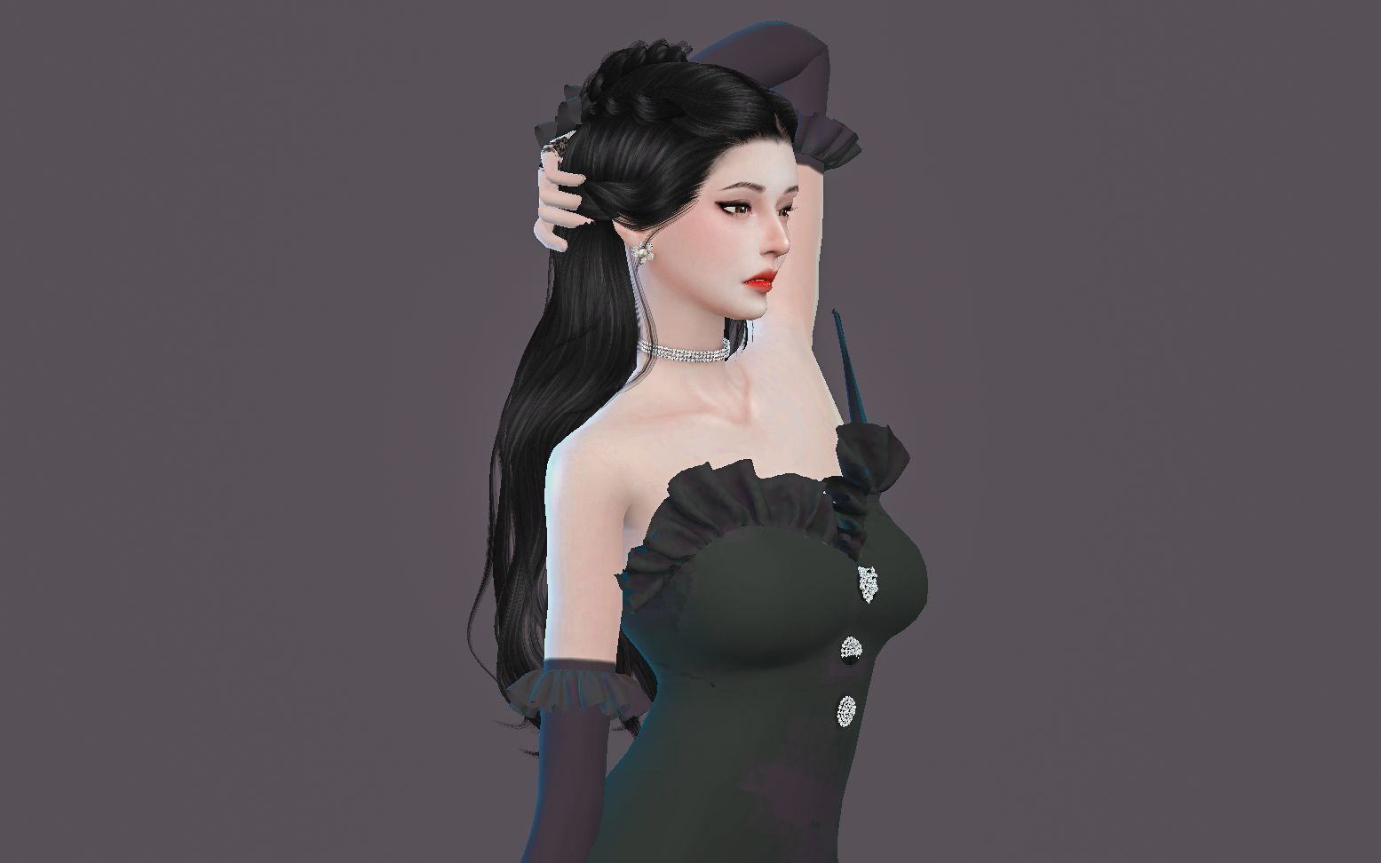 模拟人生4捏人仿捏张雨绮