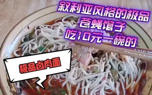 Download Video: 探访成都沙西线苍蝇馆子中的极品大苍蝇，品尝极品卤肉面，三两才10元，便宜得惊掉下巴