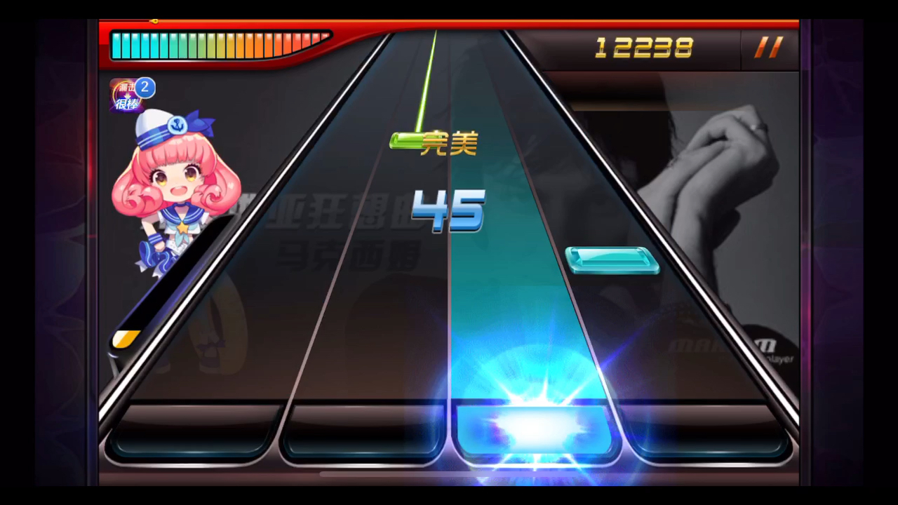 【节奏大师】4k 克罗地亚狂想曲 四档速度 全部连击