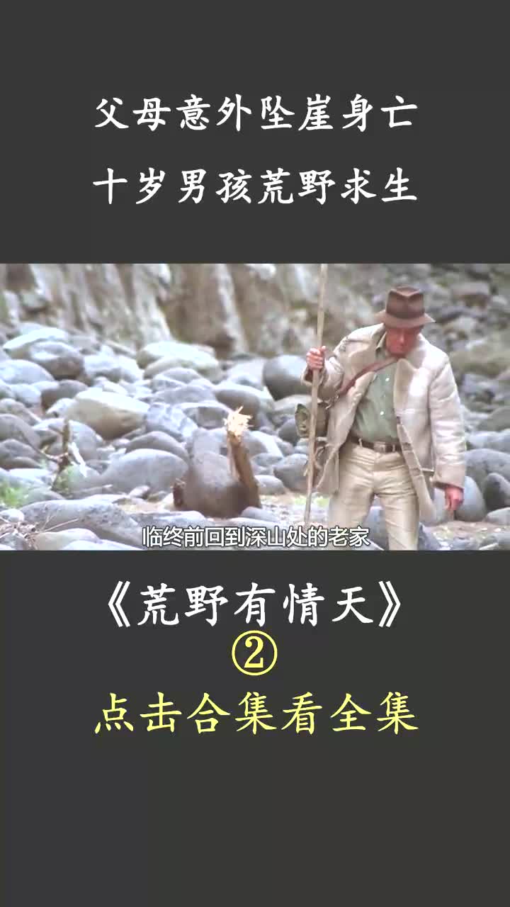 父母坠崖身亡,10岁男孩荒野求生 #荒野有情天 #荒野求生 #冒险电影 #影视解说 #宅家dou剧场 #电影哔哩哔哩bilibili