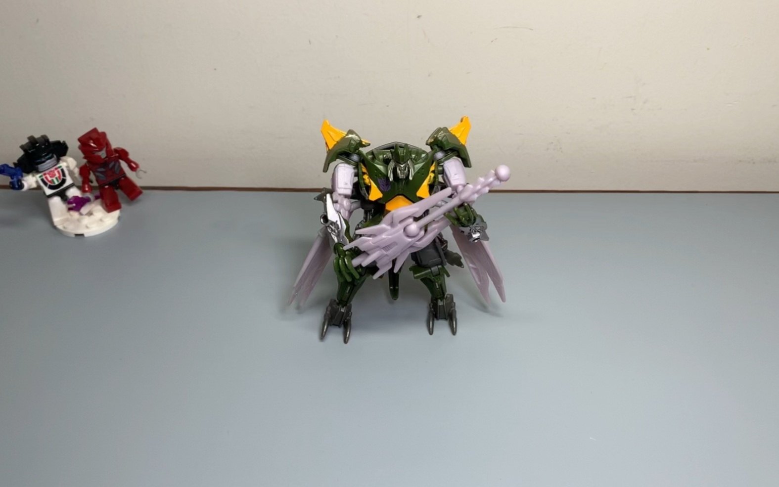 吉他手硬壳98变形金刚领袖之证野兽猎人系列机器昆虫98