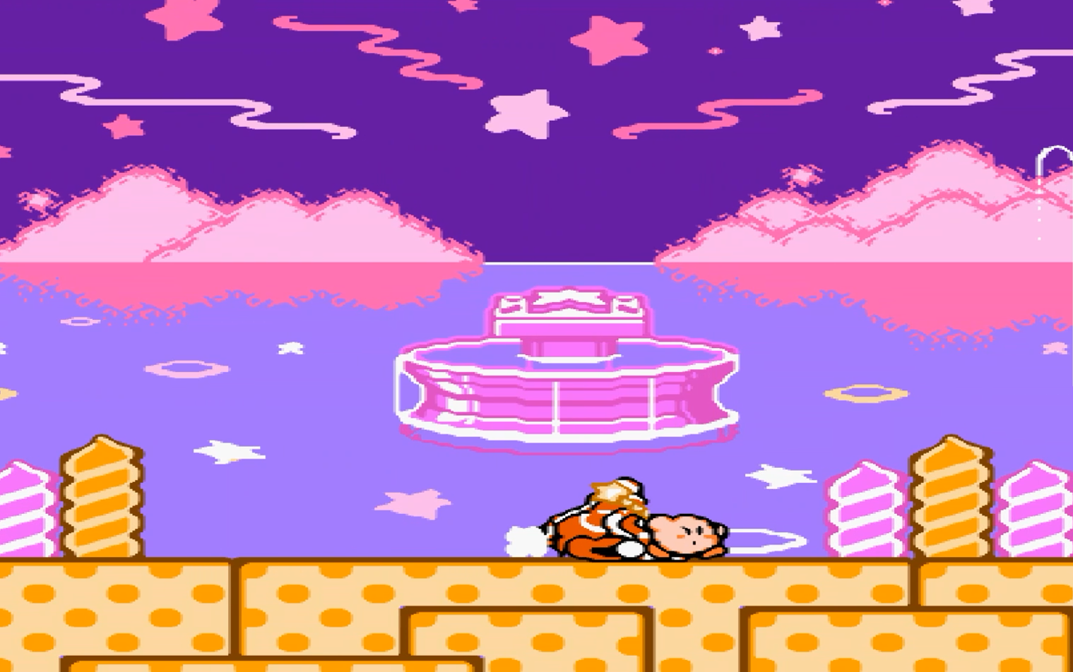 《fc》星之卡比 梦之泉物语(菜鸡版)【附带达到100%后的状况】