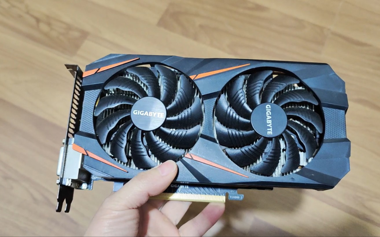 技嘉gtx1060-5g显卡开机黑屏捡漏维修视频