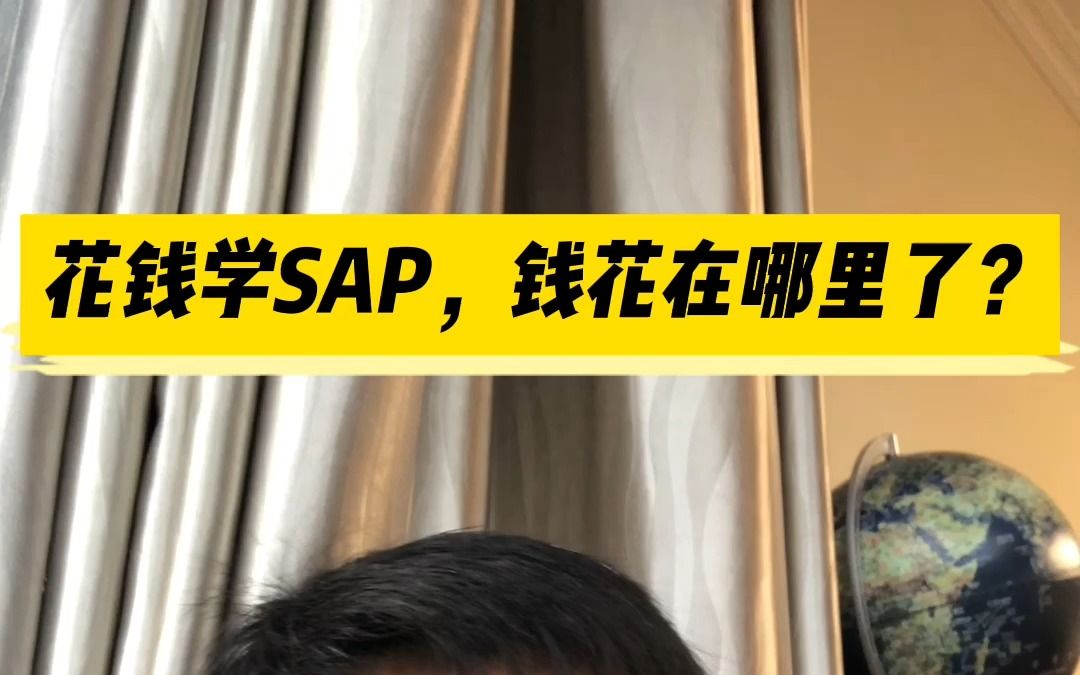 SAP培训机构怎么选择?一个视频教你不入坑哔哩哔哩bilibili